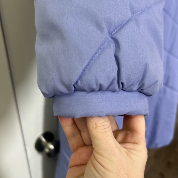 Vintage ASPEN Lavendar Quilted Puffy Coat XL (runs small) - Picture 4 of 16